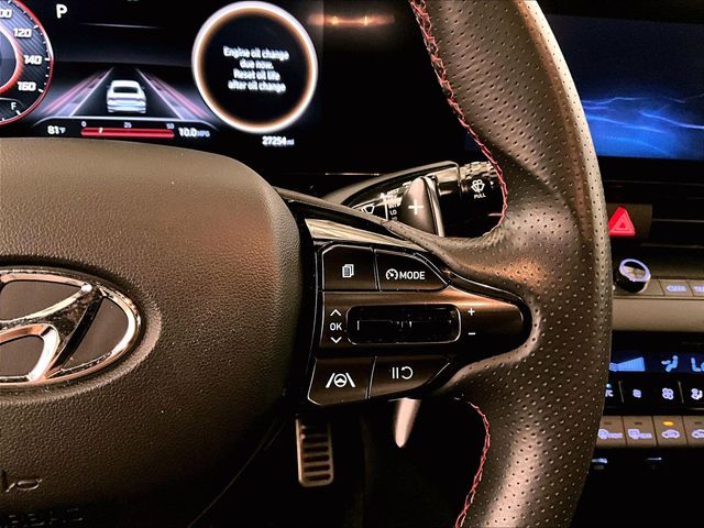2023 Hyundai Elantra N Line White at Klick Lewis Buick Chevrolet