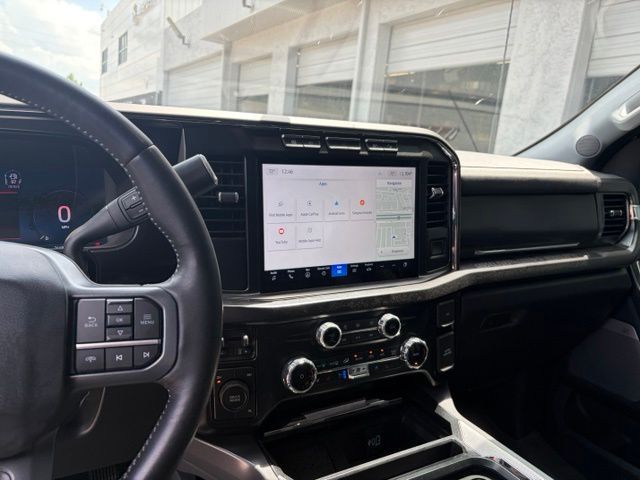 2024 Ford F-350SD Lariat White at Central Houston Nissan