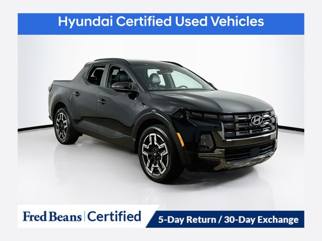 Phantom Black 2025 Hyundai Santa Cruz Limited Crew Cab AWD Pickup Truck All-Wheel Drive Automatic