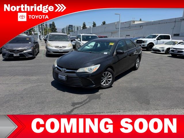 Attitude Black 2015 Toyota Camry Sedan Front-Wheel Drive 6-Speed Automatic