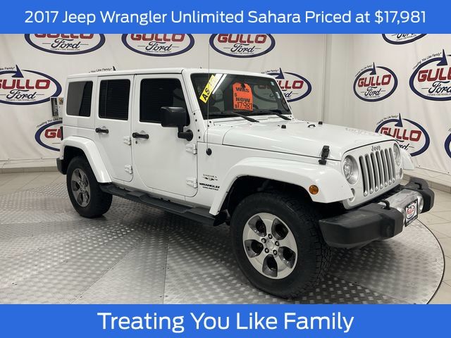 2017 Jeep Wrangler Unlimited Sahara 4WD