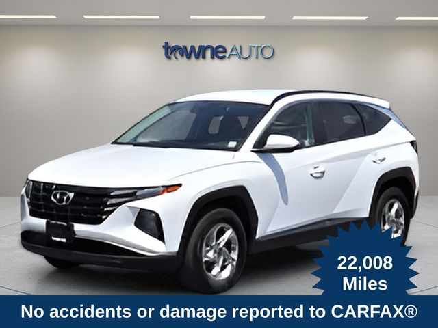 White Pearl 2024 Hyundai Tucson SUV / Crossover All-Wheel Drive 8-Speed Automatic