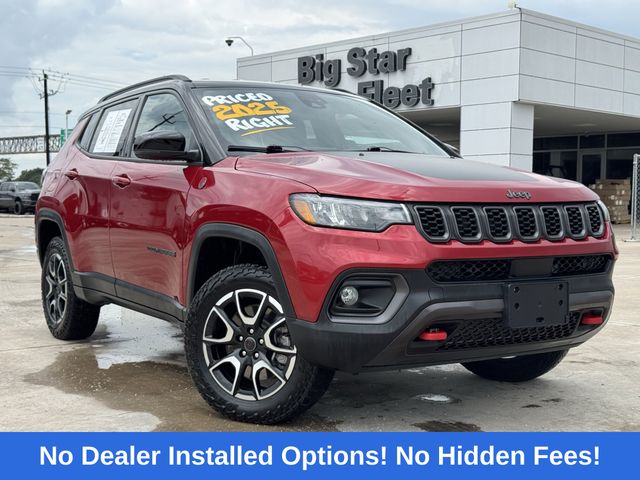 2025 Jeep Compass Trailhawk Red at Cook Ford