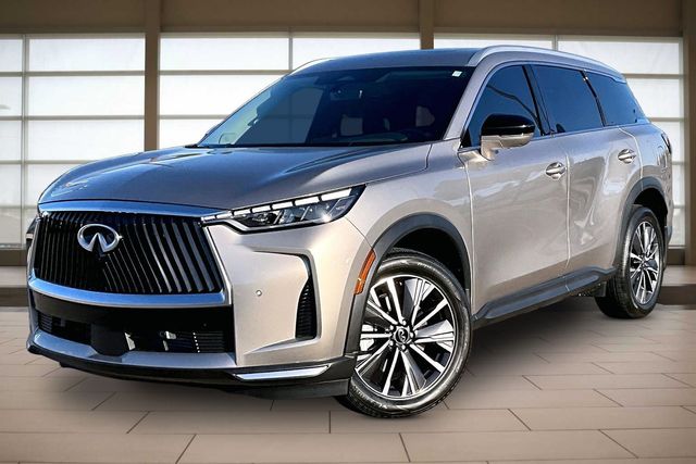 Warm Titanium 2027 INFINITI QX60 SUV / Crossover Front-Wheel Drive 9-Speed Automatic