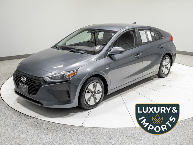 Summit White 2018 Hyundai Ioniq Hybrid Hatchback Front-Wheel Drive 6-Speed Dual Clutch