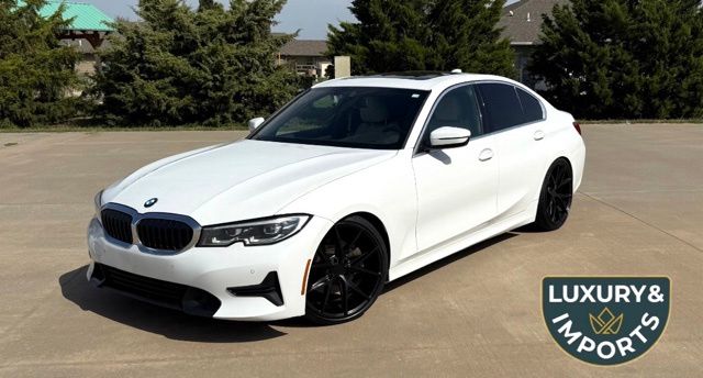 Alpine White 2020 BMW 3 Series Sedan Rear-Wheel Drive 8-Speed Automatic