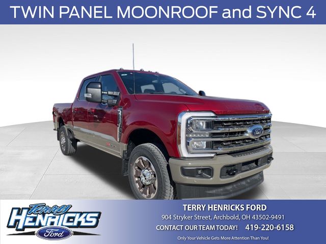 Ruby Red Metallic Tinted Clearcoat 2026 Ford F-350 Super Duty Pickup Truck Four-Wheel Drive Automatic