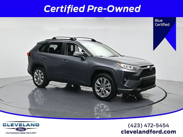 Magnetic Gray Metallic 2021 Toyota RAV4 XLE Premium AWD SUV / Crossover All-Wheel Drive 8-Speed Automatic