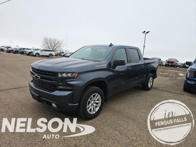 Shadow Gray Metallic 2020 Chevrolet Silverado 1500 RST Crew Cab 4WD Pickup Truck Four-Wheel Drive 8-Speed Automatic
