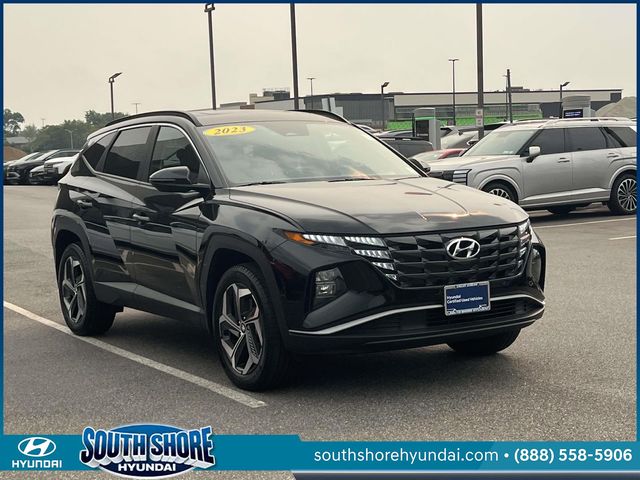 Phantom Black 2023 Hyundai Tucson SUV / Crossover All-Wheel Drive 8-Speed Automatic