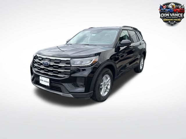 Agate Black Metallic 2026 Ford Explorer Active AWD SUV / Crossover All-Wheel Drive Automatic