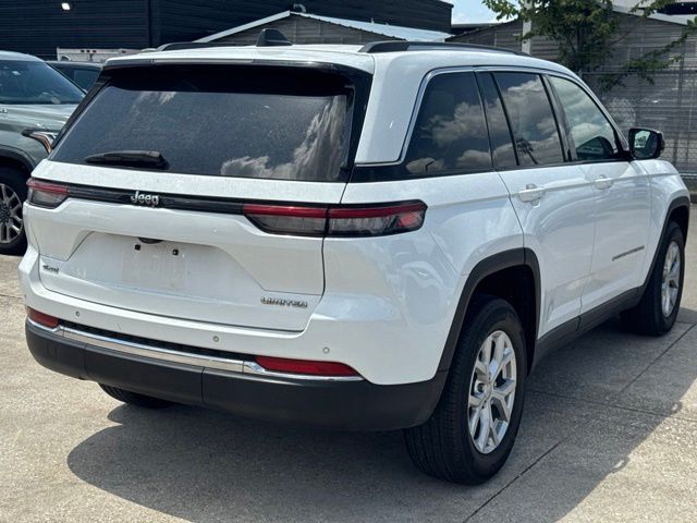 2023 Jeep Grand Cherokee Limited White at Classic Elite Chevrolet Sugar Land