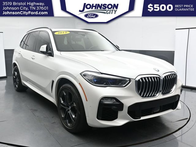 Mineral White Metallic 2019 BMW X5 xDrive50i AWD SUV / Crossover All-Wheel Drive 8-Speed Automatic