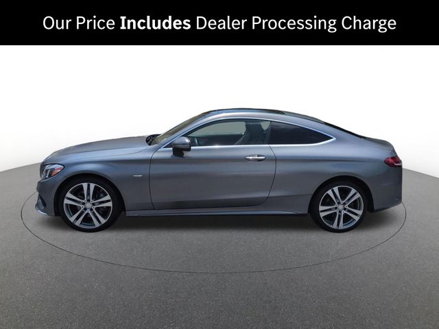 Designo Selenite 2017 Mercedes-Benz C-Class Coupe Rear-Wheel Drive 7-Speed Automatic