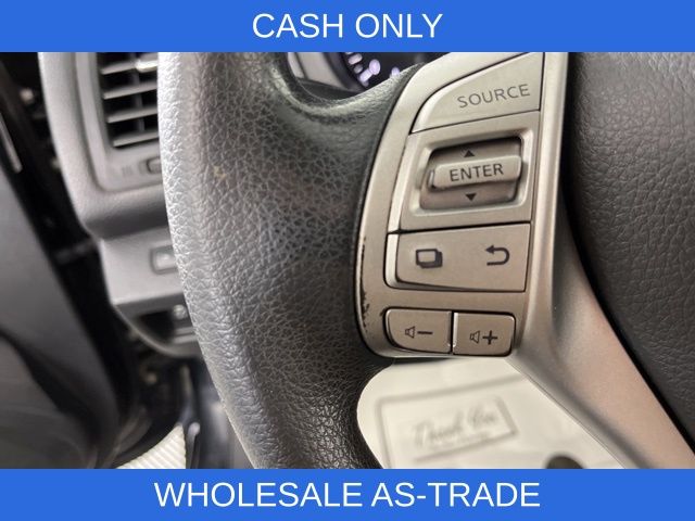 2015 Super Black Clearcoat Nissan Altima 2.5 S FWD Sedan