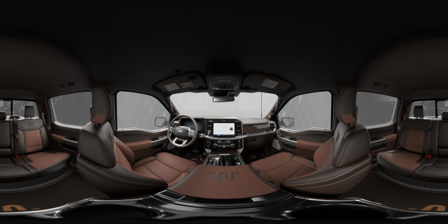 New 2026 Star White Metallic Tri-Coat Ford King Ranch image 8