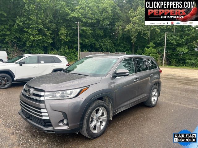 Predawn Gray Mica 2019 Toyota Highlander Limited AWD SUV / Crossover All-Wheel Drive 8-Speed Automatic