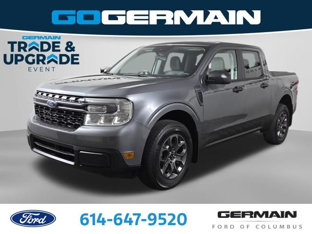 Carbonized Gray Metallic 2024 Ford Maverick XLT SuperCrew FWD Pickup Truck Front-Wheel Drive Continuously Variable Transmission