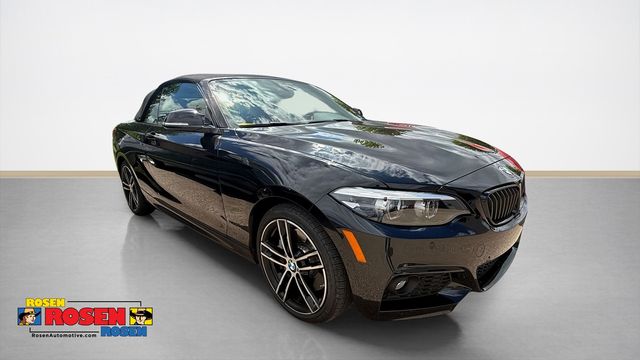Black Sapphire Metallic 2021 BMW 2 Series 230i xDrive Convertible AWD Convertible All-Wheel Drive 8-Speed Automatic