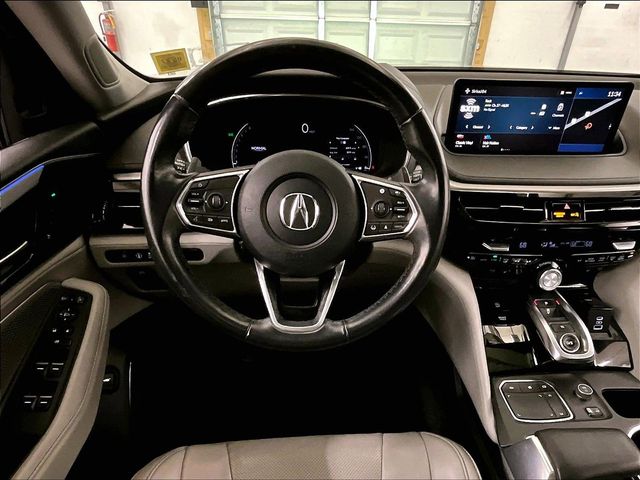 2022 Acura MDX Technology Blue at Spitzer Acura
