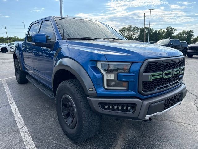 Lightning Blue 2018 Ford F-150 Pickup Truck Four-Wheel Drive Automatic