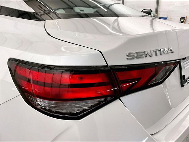 2020 Nissan Sentra SV White at Luther Ford