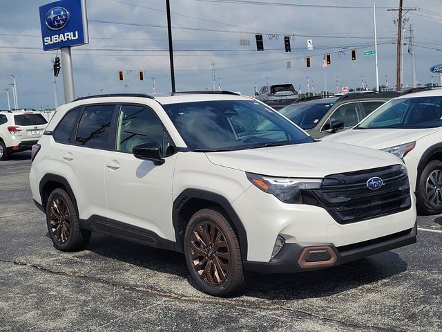 White 2025 SUBARU FORESTER for sale in Greenwood, IN