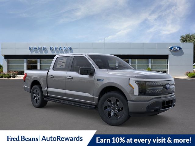 Carbonized Gray Metallic 2025 Ford F-150 Lightning Flash SuperCrew AWD Pickup Truck All-Wheel Drive Automatic