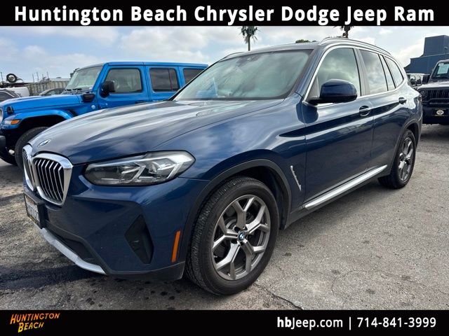 Phytonic Blue Metallic 2022 BMW X3 SUV / Crossover Rear-Wheel Drive 8-Speed Automatic