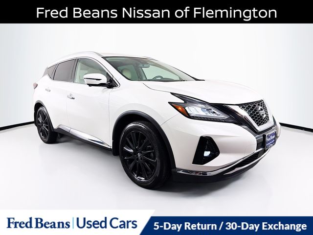 Pearl White Tricoat 2019 Nissan Murano SUV / Crossover All-Wheel Drive Continuously Variable Transmission