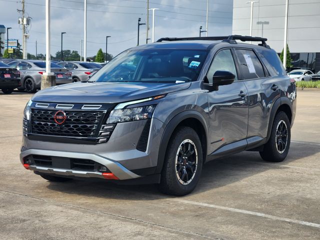 2026 Nissan Pathfinder Rock Creek Gray at Central Houston Nissan