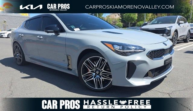 Ceramic Silver 2023 Kia Stinger Sedan Rear-Wheel Drive 8-Speed Automatic