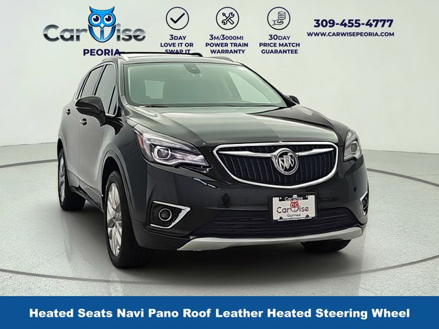 Black (Ebony Twilight Metallic) 2019 Buick Envision SUV / Crossover All-Wheel Drive 9-Speed Automatic