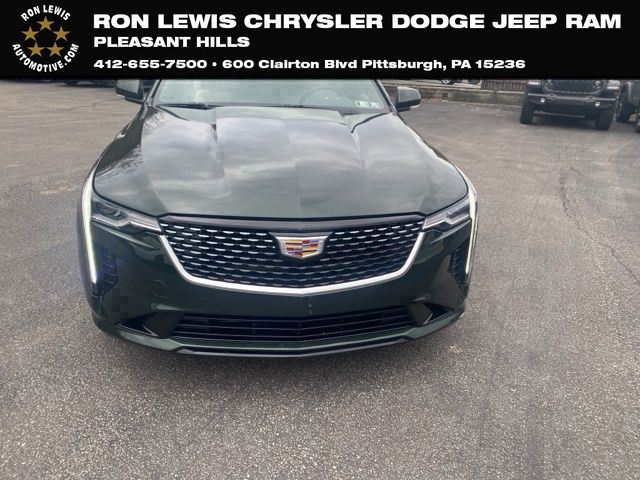 Evergreen Metallic 2020 Cadillac CT4 Luxury AWD Sedan All-Wheel Drive 8-Speed Automatic