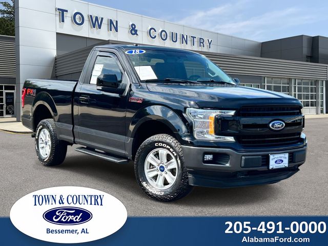 Shadow Black 2018 Ford F-150 Pickup Truck Four-Wheel Drive Automatic