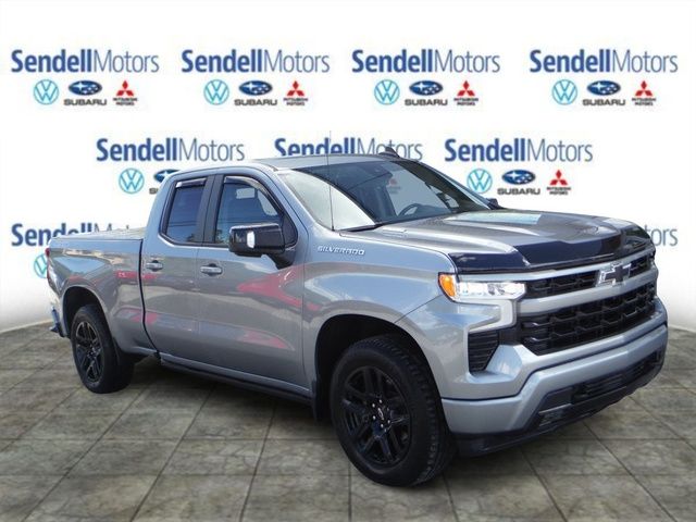 Sterling Gray Metallic 2023 Chevrolet Silverado 1500 Pickup Truck Four-Wheel Drive Automatic