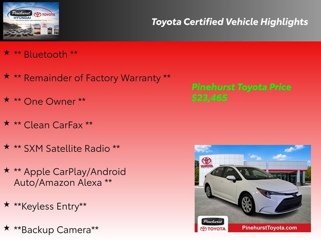 Used 2025 Toyota Corolla Sedan