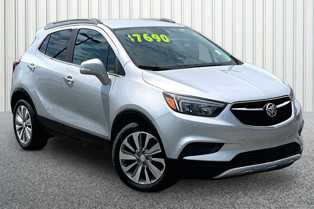 Quicksilver Metallic 2017 Buick Encore SUV / Crossover Front-Wheel Drive 6-Speed Automatic Overdrive