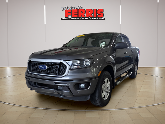 Gray (Magnetic) 2019 Ford Ranger XLT SuperCrew 4WD Pickup Truck Four-Wheel Drive Automatic