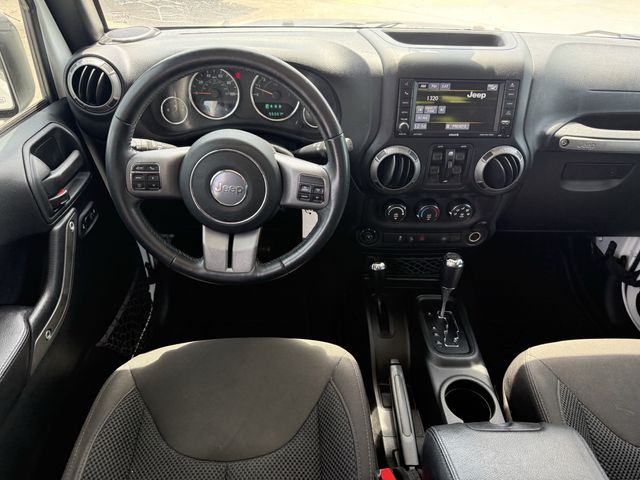 2017 Jeep Wrangler Unlimited Sport White at Don McGill Toyota