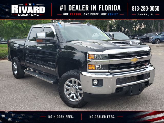 Black 2019 Chevrolet Silverado 3500HD Pickup Truck Four-Wheel Drive 6-Speed Automatic