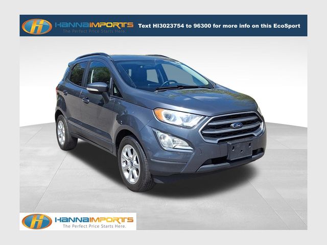 Smoke 2020 Ford EcoSport SE FWD SUV / Crossover Front-Wheel Drive 6-Speed Automatic