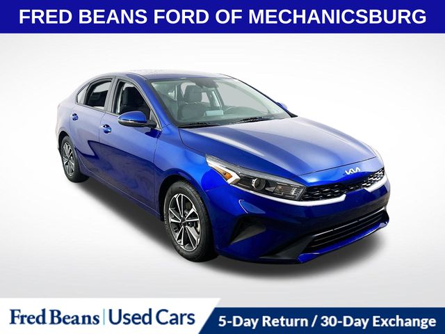 Deep Sea Blue 2024 Kia Forte LXS FWD Sedan Front-Wheel Drive Continuously Variable Transmission