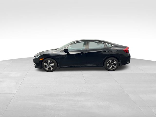2020 Black Honda Civic LX FWD Sedan