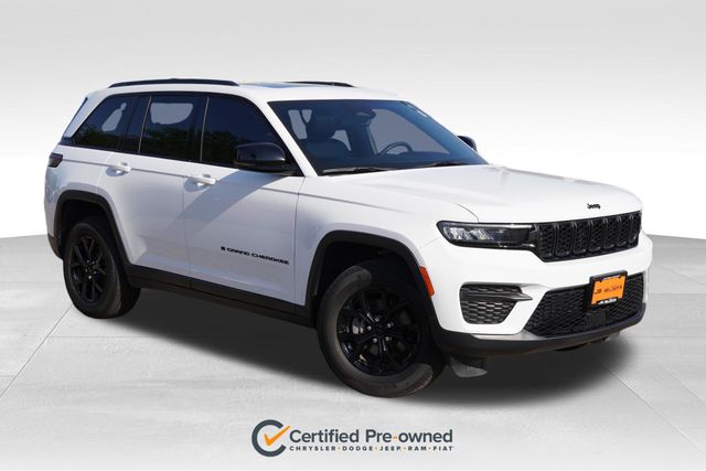 Bright White Clearcoat 2024 Jeep Grand Cherokee SUV / Crossover Four-Wheel Drive 8-Speed Automatic