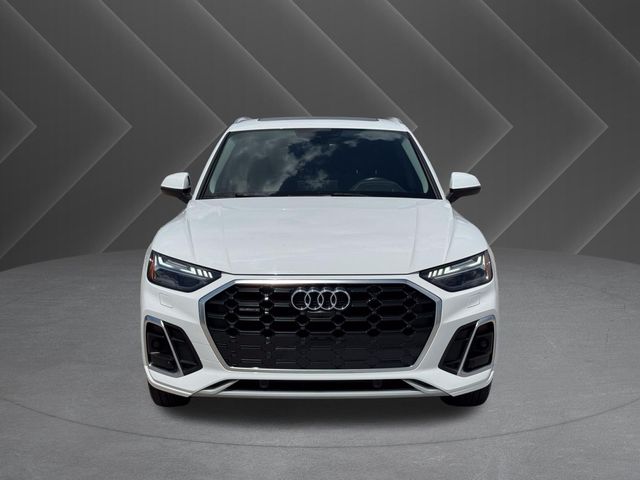 2023 Audi Q5 45 S line Prestige White at Genesis of Spring