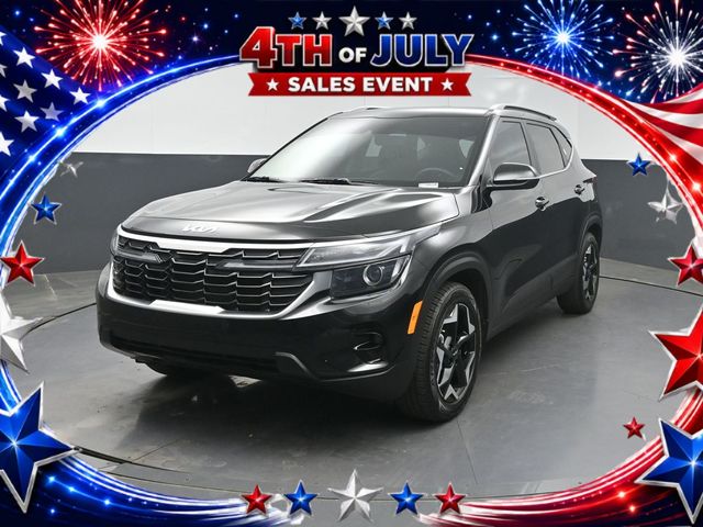 Fusion Black 2025 Kia Seltos SUV / Crossover Front-Wheel Drive Continuously Variable Transmission