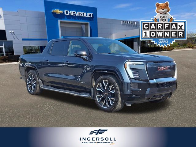 Deep Ocean Metallic 2026 GMC Sierra EV Pickup Truck All-Wheel Drive 1-Speed Automatic