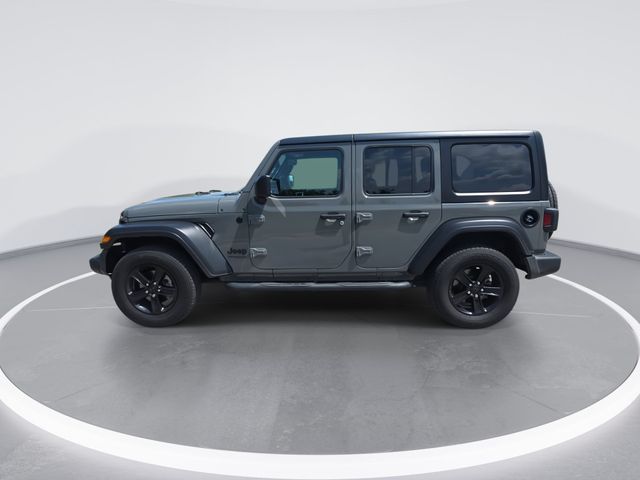 Used 2020 Sting Gray Clearcoat Jeep Unlimited Sport Altitude image 5