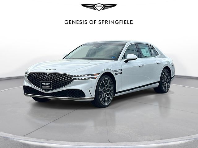 White 2026 Genesis G90 3.5T e-Supercharger AWD Sedan All-Wheel Drive 8-Speed Automatic